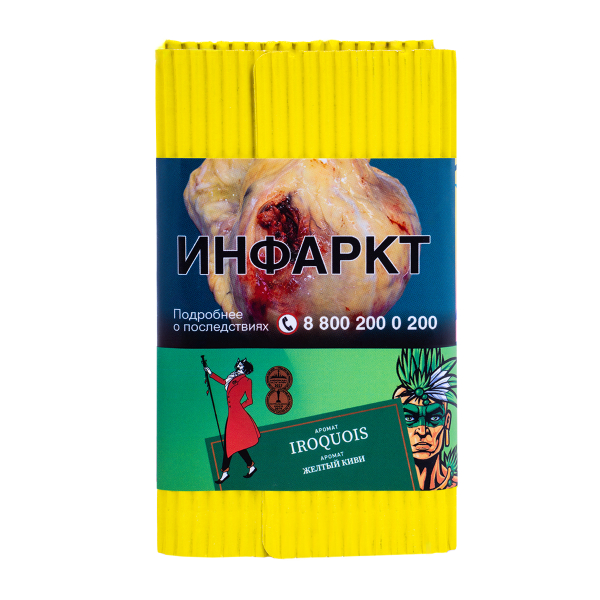 Табак Satyr Iroquois (Желтый Киви)  100 грамм в Якутске