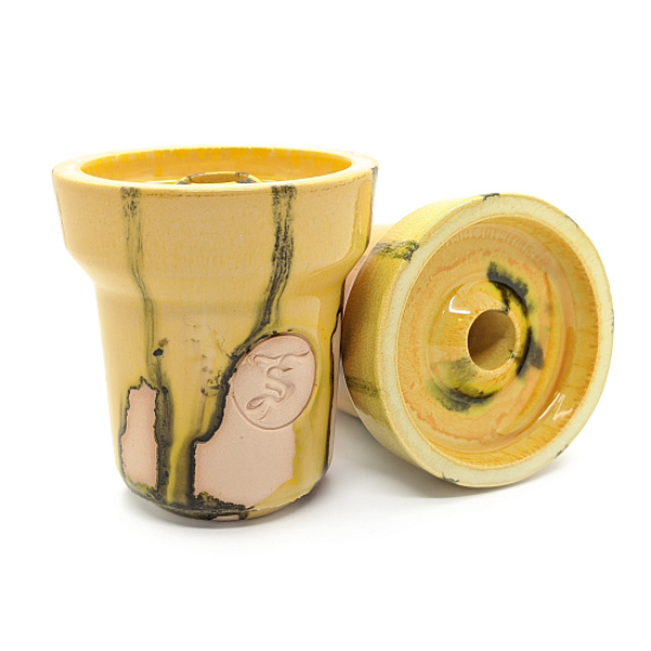 Чаша St Bowls Phunnel Glaze Желтая С Полосками в Якутске