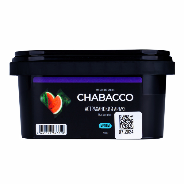 Смесь Chabacco Medium Watermelon Astrakhan  200 гр в Якутске