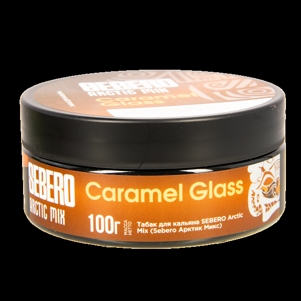 Табак Sebero Arctic Mix Caramel Glass  100 грамм в Якутске
