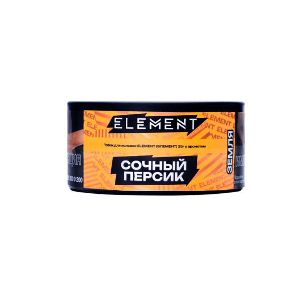 Табак Element Земля Rich Peach 25 грамм в Якутске