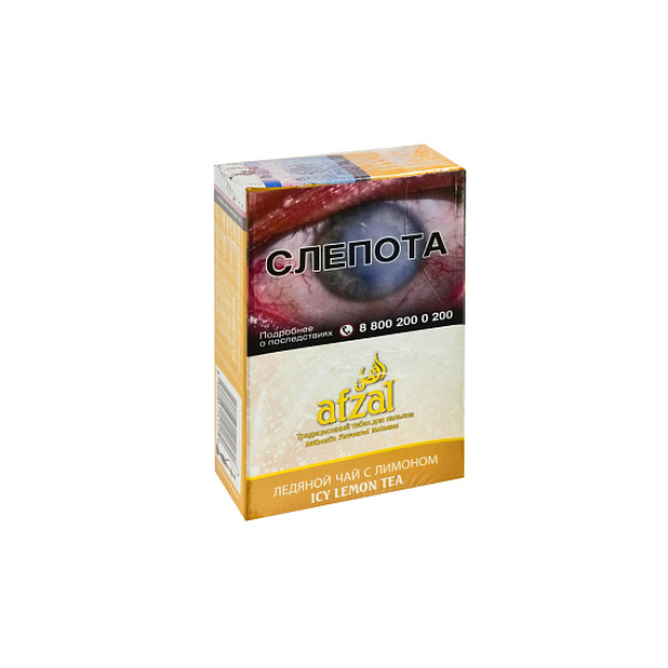 Табак Afzal Icy Lemon Tea 40 грамм  в Якутске