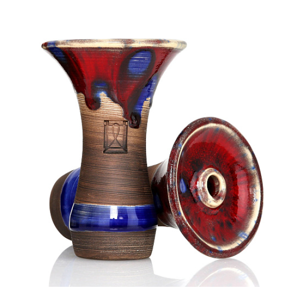 Чаша Werkbund Evo Deep Crazy Red Blue для кальяна в Якутске