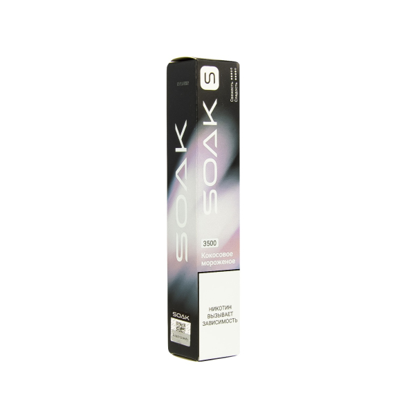 ЭСДН SOAK S Ice Cream Coconut 3500 тяг в Якутске