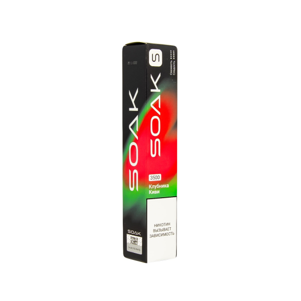 ЭСДН SOAK S Strawberry Kiwi 3500 тяг в Якутске