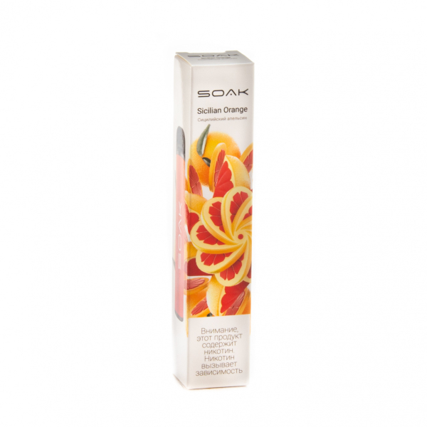ЭСДН SOAK X Sicilian Orange 2200 тяг в Якутске