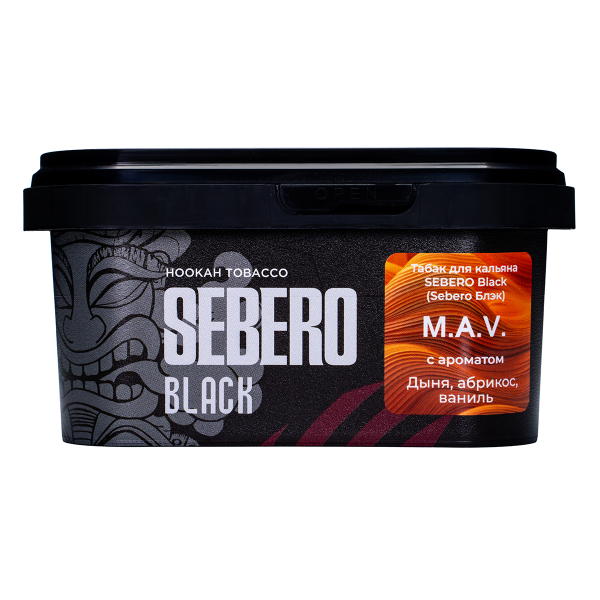 Табак Sebero Black M.a.v. 200 грамм в Якутске
