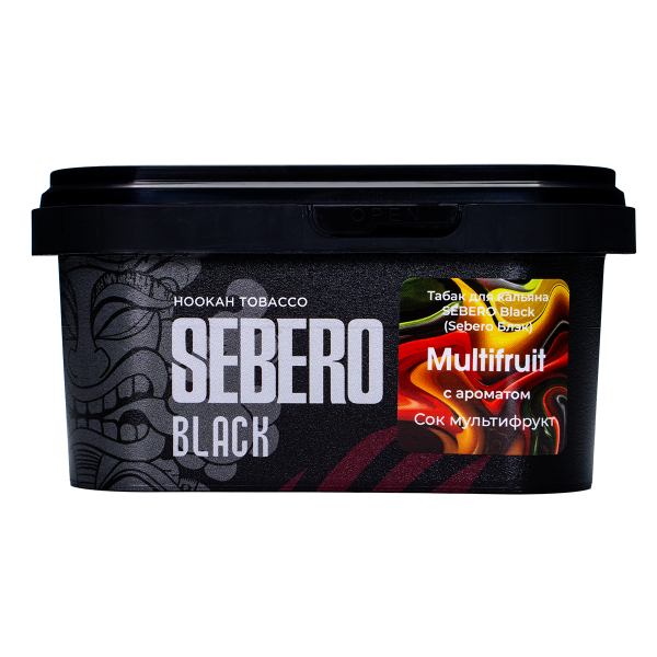 Табак Sebero Black Multifruit 200 грамм в Якутске