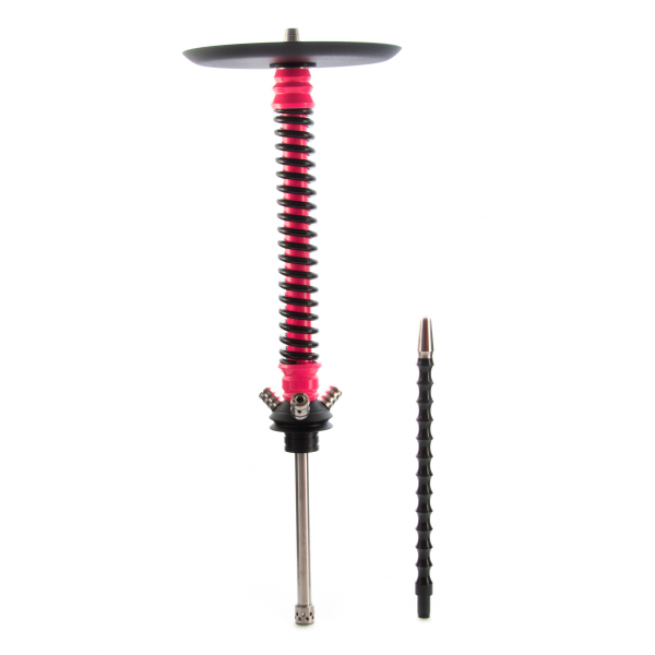Кальян Mamay Customs Coilovers Розовый  Чёрный  Дино в Якутске