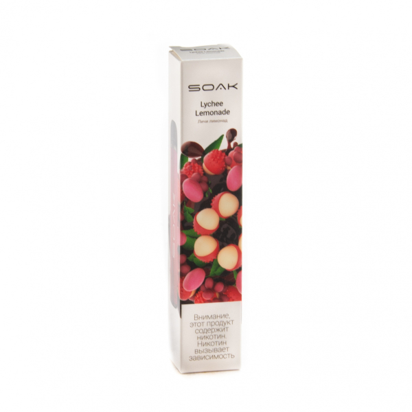 Электронная сигарета Soak X Lychee Lemonade 2200 в Якутске