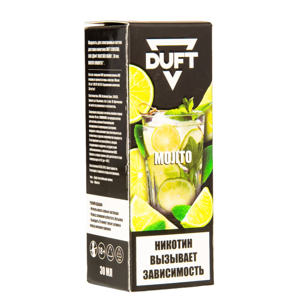 Жидкость Duft Cocktails Line Salt Mojito 30 Мл в Якутске