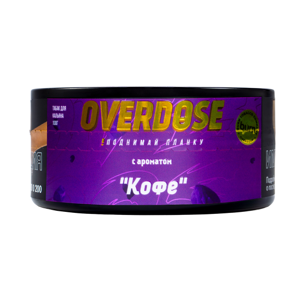 Табак Overdose Coffee 100 грамм в Якутске