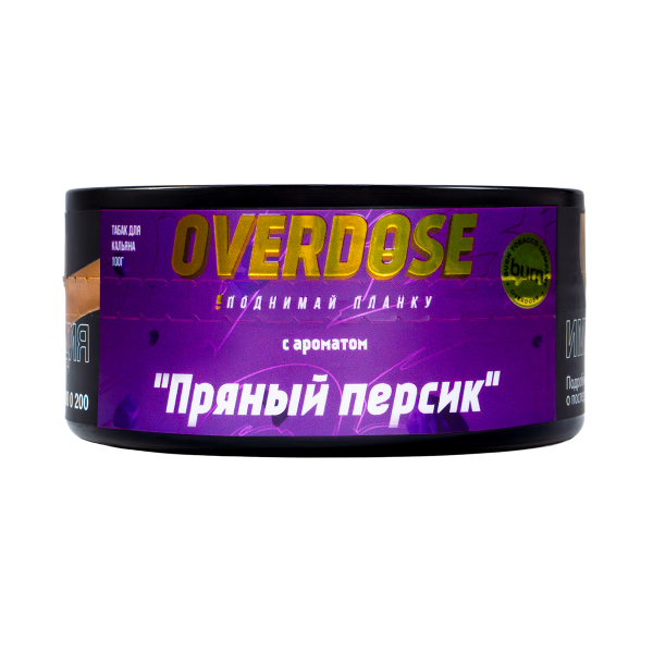 Табак Overdose Kashmir Peach 100 грамм в Якутске