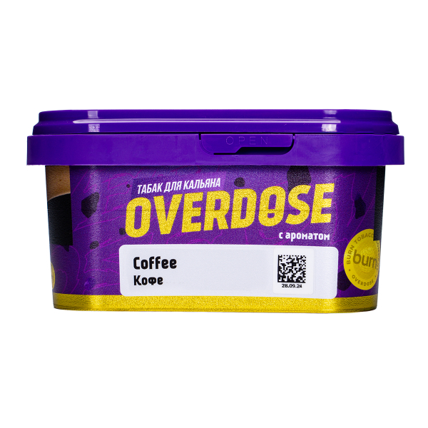 Табак Overdose Coffee 200 грамм в Якутске