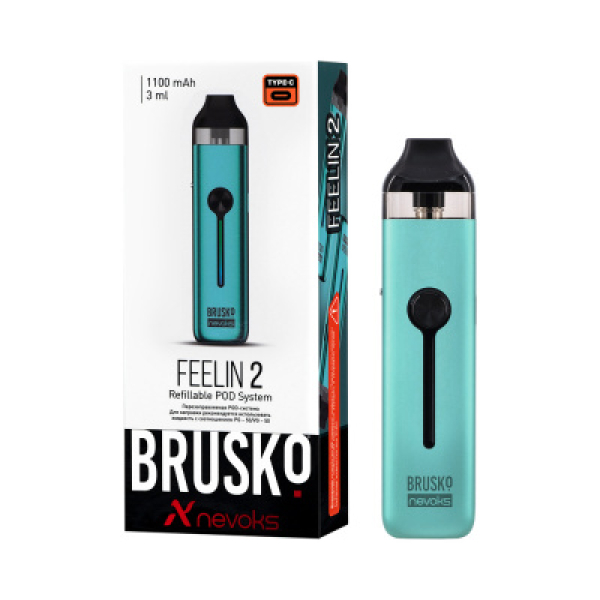 POD-система Brusko Feelin 2 Мятный в Якутске
