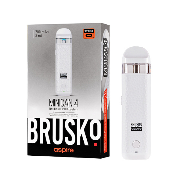POD-система Brusko Minican 4 Белый в Якутске