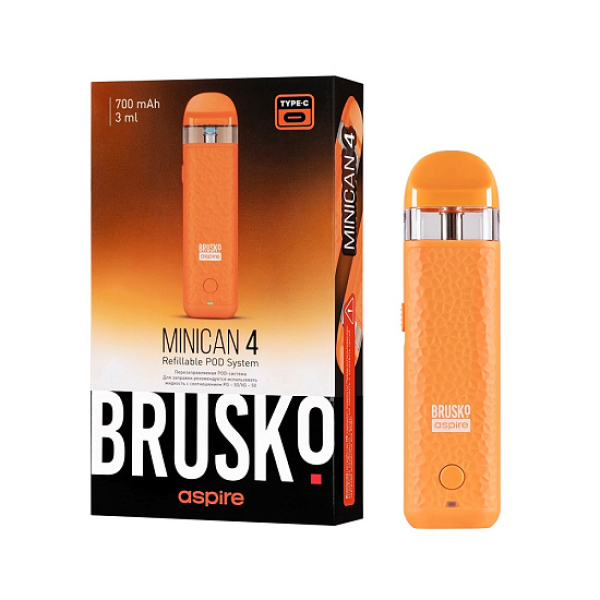 POD-система Brusko Minican 4 Оранжевый в Якутске