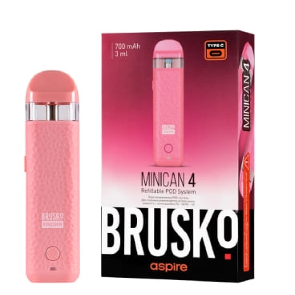 POD-система Brusko Minican 4 Розовый в Якутске
