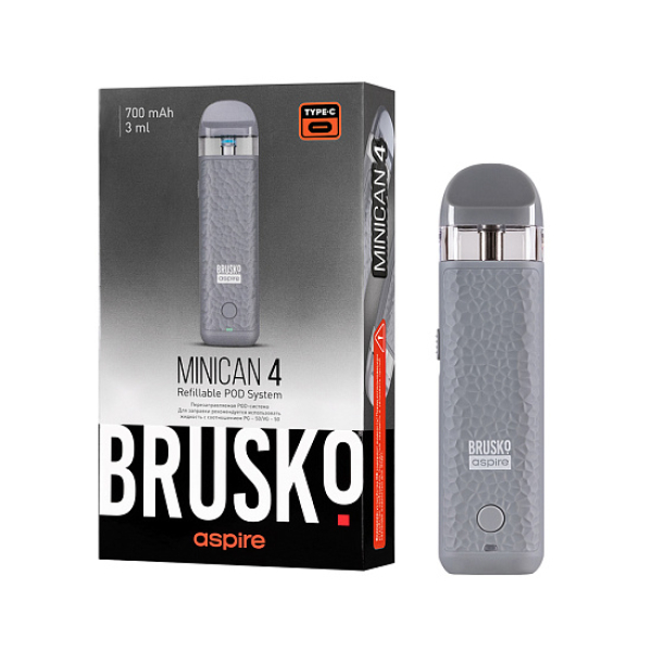 POD-система Brusko Minican 4 Серый в Якутске