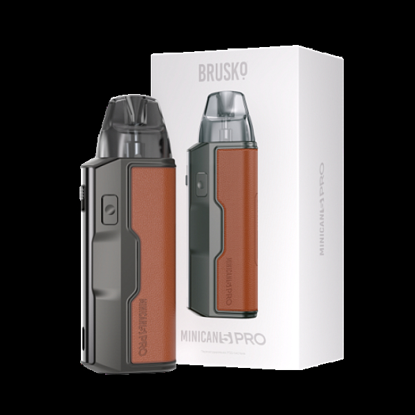 POD-система Brusko Minican 5 Pro Brown Graphite Красный,коричневый в Якутске