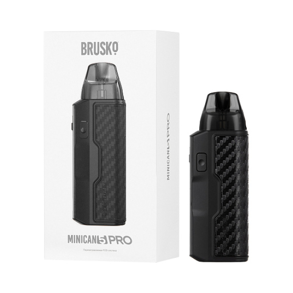 POD-система Brusko Minican 5 Pro Black Carbon Красный, черный в Якутске