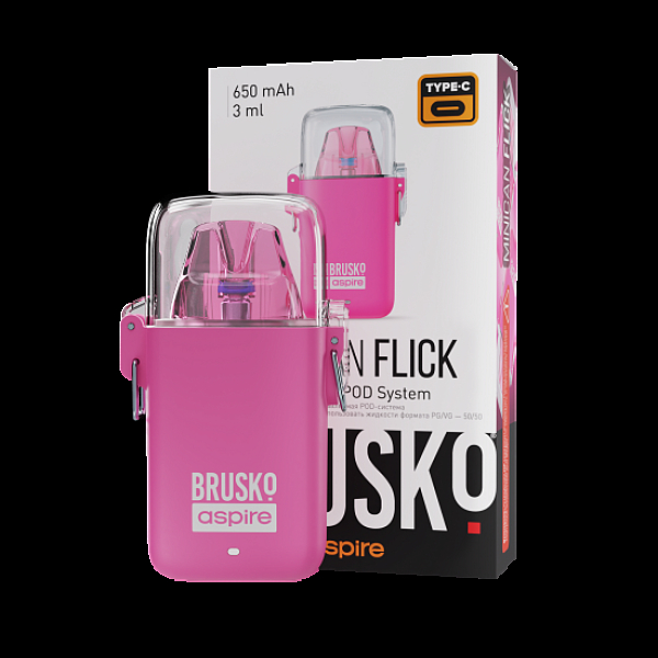 POD-система Brusko Minican Flick Розовый в Якутске