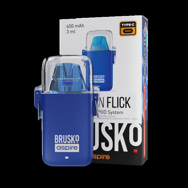 POD-система Brusko Minican Flick Синий в Якутске