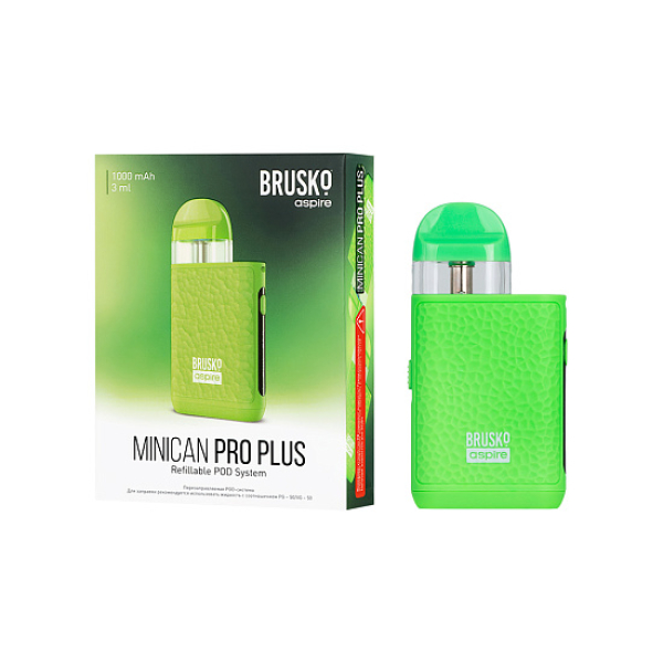 POD-система Brusko Minican Pro Plus Зеленый в Якутске