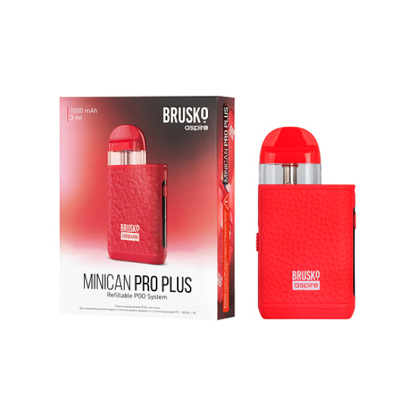 POD-система Brusko Minican Pro Plus Красный в Якутске