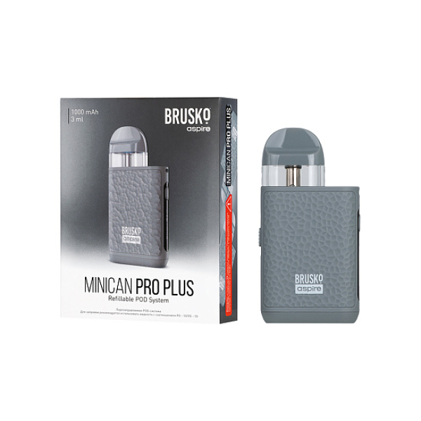 POD-система Brusko Minican Pro Plus серый в Якутске
