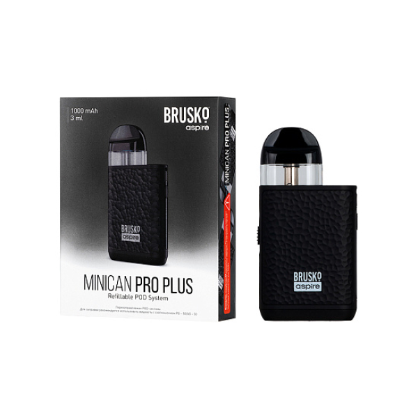 POD-система Brusko Minican Pro Plus черный в Якутске