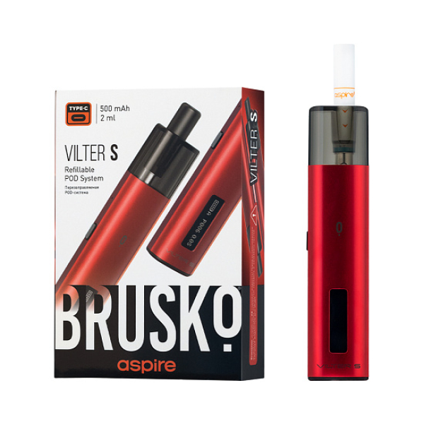 POD-система Brusko Vilter S Красный в Якутске
