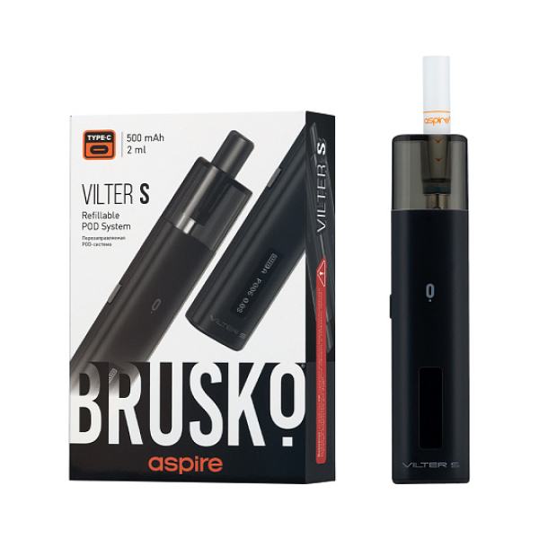 POD-система Brusko Vilter S Черный в Якутске