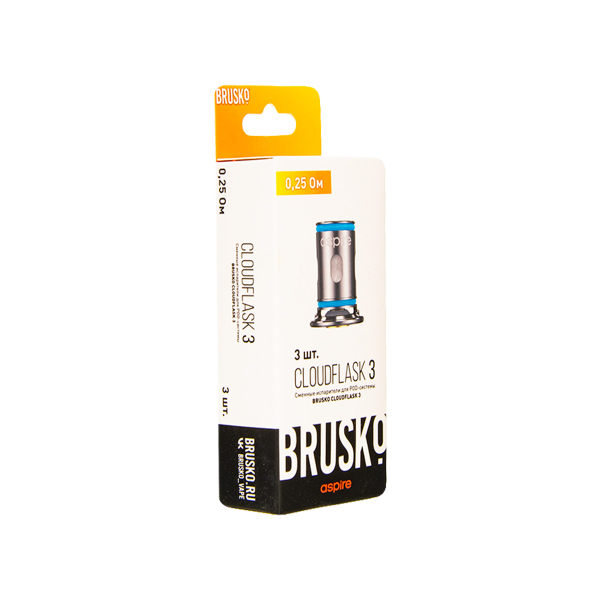 Испаритель Brusko Cloudflask 3 0.25 Ом 3 шт в Якутске