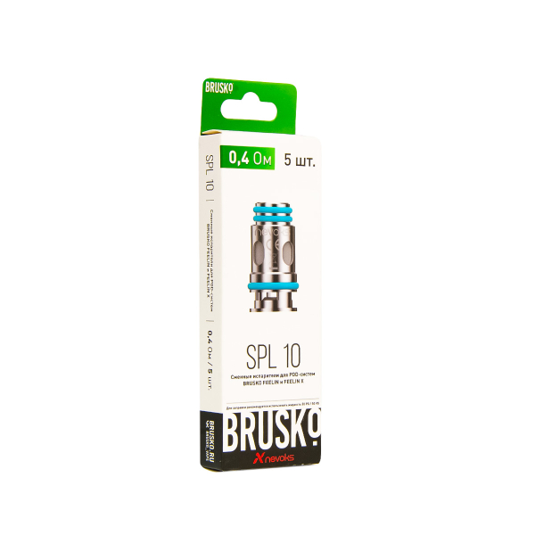 Испаритель Brusko Feelin Spl10 0.4 Ом 5 шт в Якутске