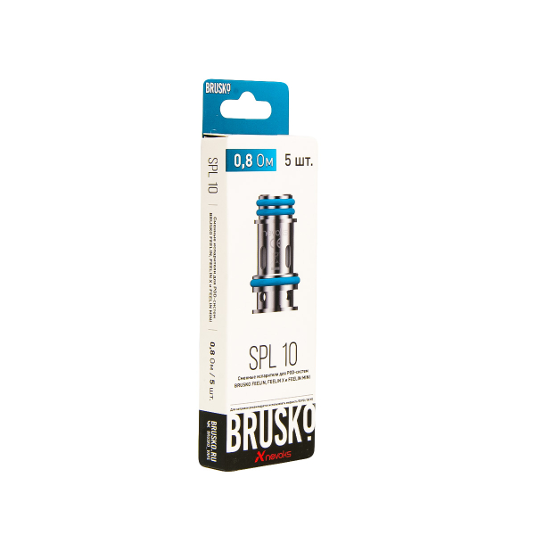 Испаритель Brusko Feelin Spl10 0.8 Ом 5 шт в Якутске