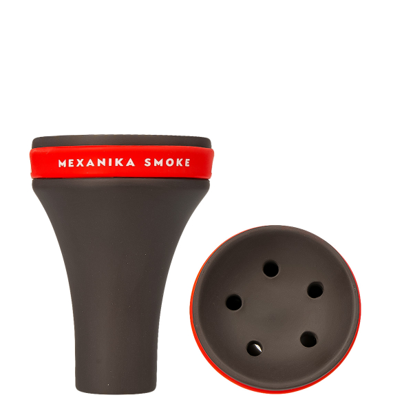 Чаша Mexanika Smoke Fancy Чёрная   С Красным в Якутске