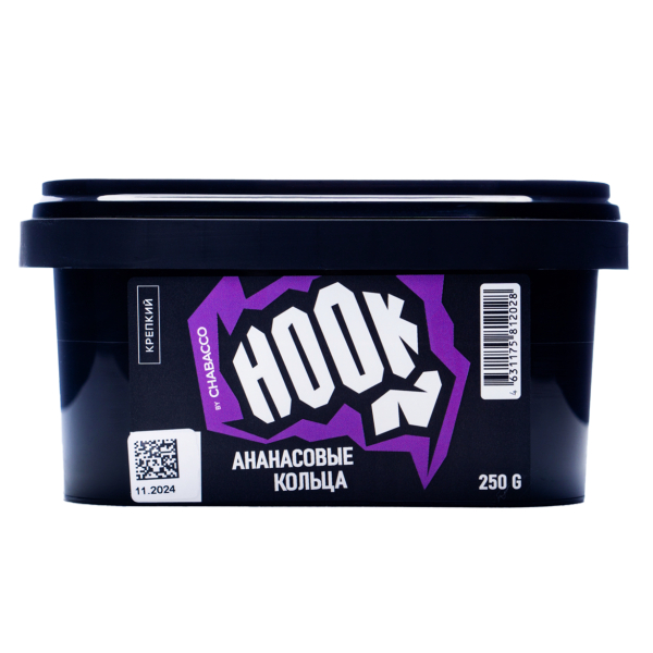 Табак Hook Ананасовые Кольца 250 грамм в Якутске