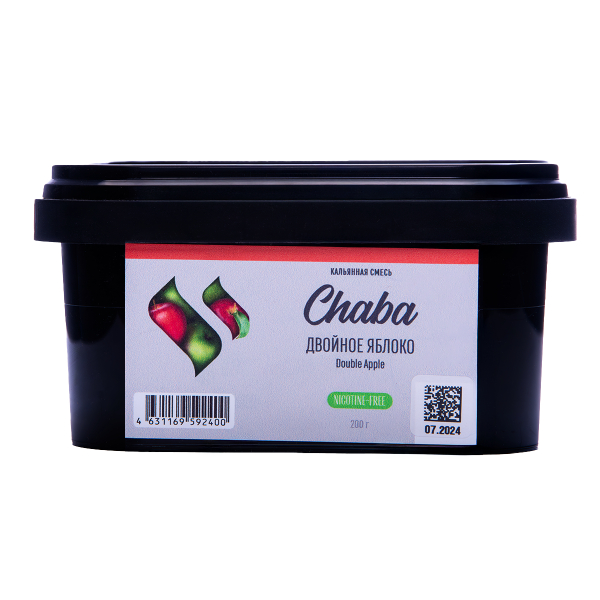 Бестабачная смесь Chaba Двойное Яблоко 200 грамм в Якутске