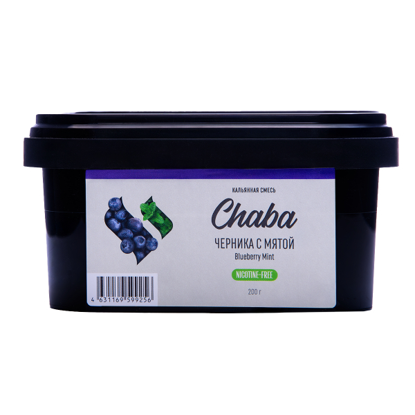 Бестабачная смесь Chaba Черника С Мятой 200 грамм в Якутске
