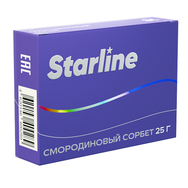 Табак Starline Смородиновый Сорбет 25 грамм в Якутске