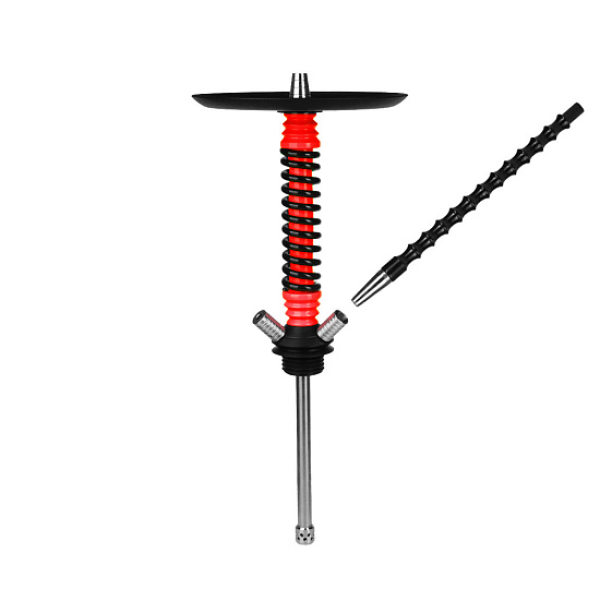 Кальян Mamay Customs V3  Coilovers Mini Красно Черный в Якутске