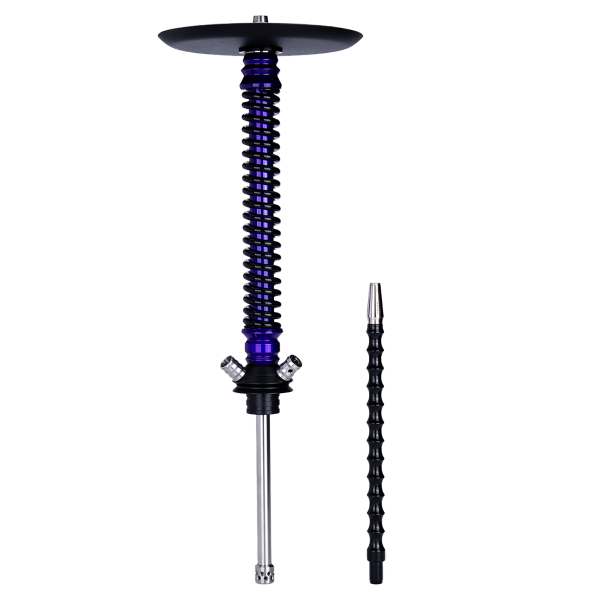 Кальян Mamay Customs Coilovers Фиолетовый Лак Черный в Якутске
