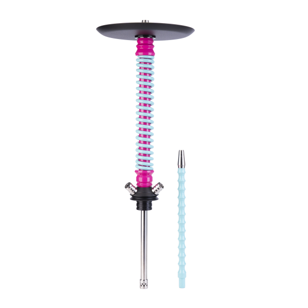 Кальян Mamay Customs Coilovers Фуксия Мята   Грав. Черепа в Якутске