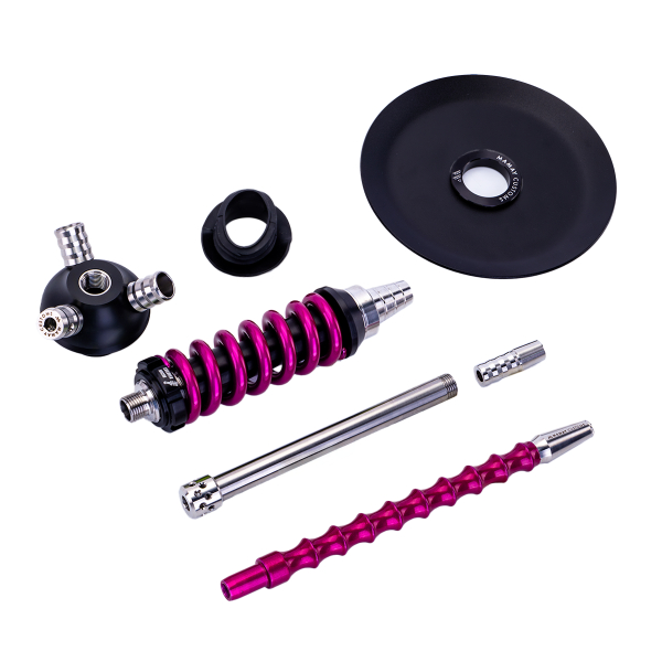 Кальян Mamay Customs Coilover Micro Розовый Лак в Якутске