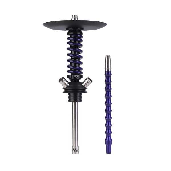 Кальян Mamay Customs Coilover Micro Чёрно Фиолетовый Лак в Якутске