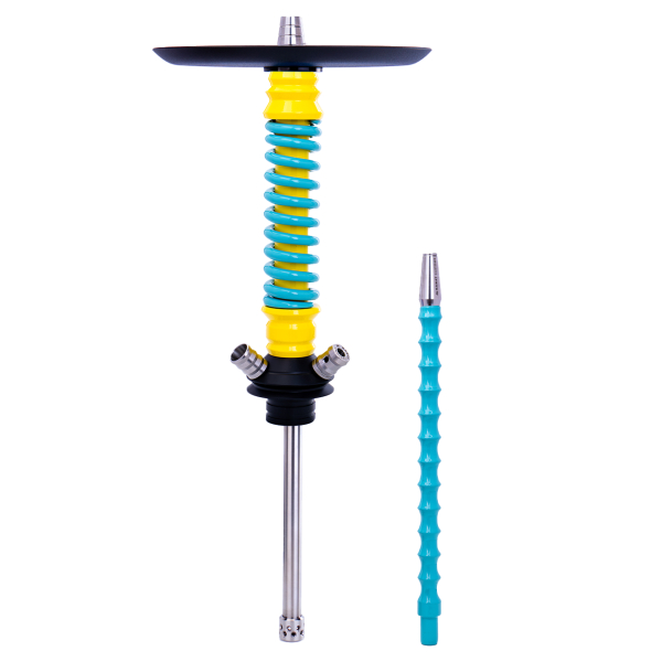 Кальян Mamay Customs Coilovers Mini Жёлто Мятный в Якутске
