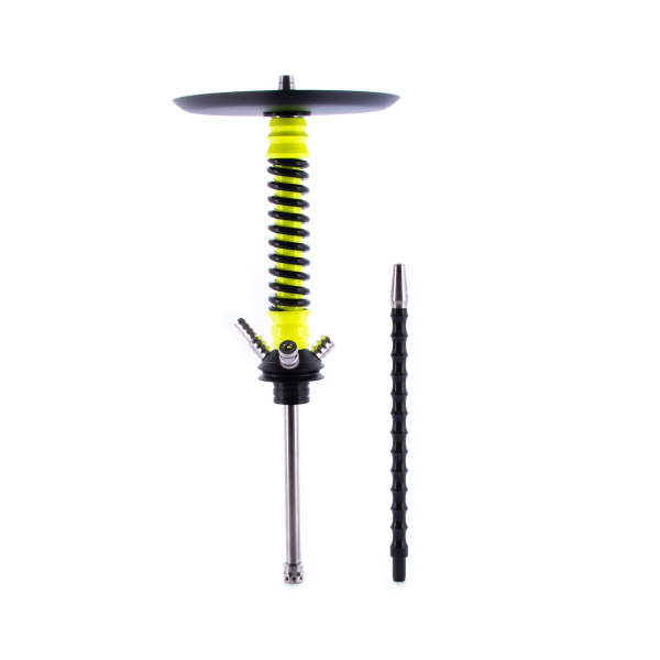 Кальян Mamay Customs Coilovers Mini Жёлтый Ф Чёрный   Гр. Bus в Якутске