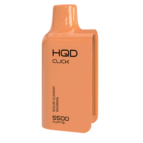 Картридж Hqd Click  Sour Gummy Worms  Кислые Мармеладные Червячки 5500 тяг в Якутске