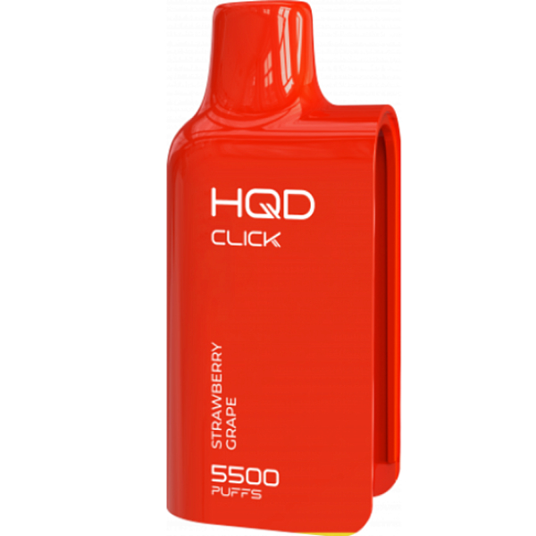 Картридж Hqd Click  Strawberry Grape  Клубника Виноград 5500 тяг в Якутске